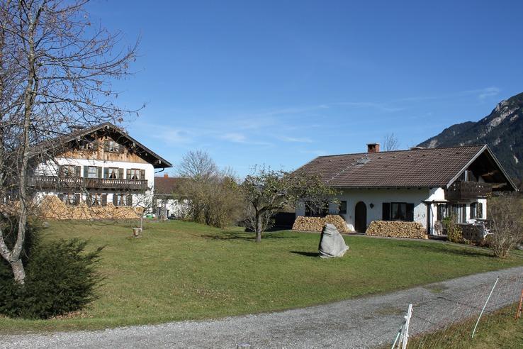 Apartamento Zum Bergbauer Mittenwald Exterior foto
